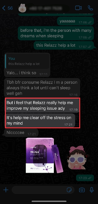 Wellous Relazz testimonials english 04